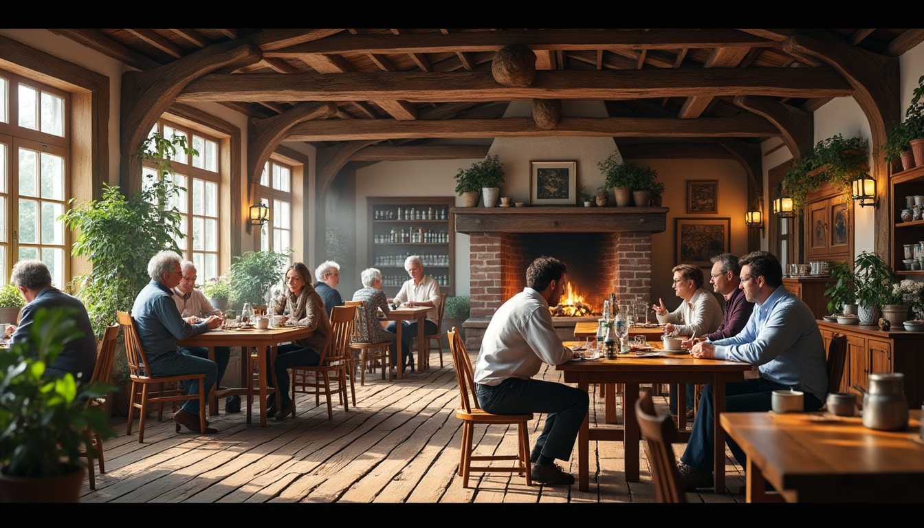 découvrez comment le café-salle de village continue de jouer un rôle essentiel en favorisant le lien social, les échanges culturels et les événements locaux dans les petites communautés.