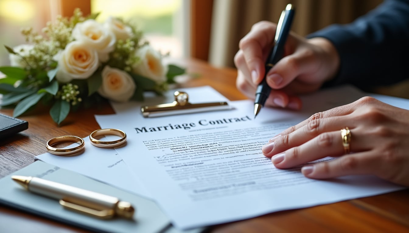 découvrez les documents essentiels pour votre contrat de mariage chez le notaire. guide complet avant de signer pour bien préparer votre union.