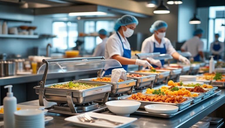 Hygiène d'un buffet : les règles à respecter