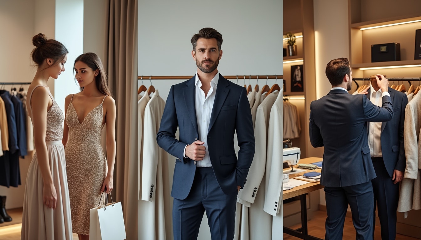achat, location ou confection sur mesure : découvrez les avantages de chaque option pour choisir une tenue adaptée à votre style et à votre budget.