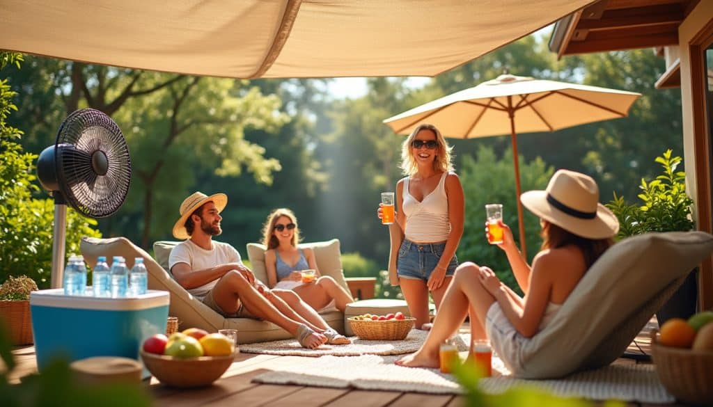 Chaleur et canicule : les précautions pour les invités