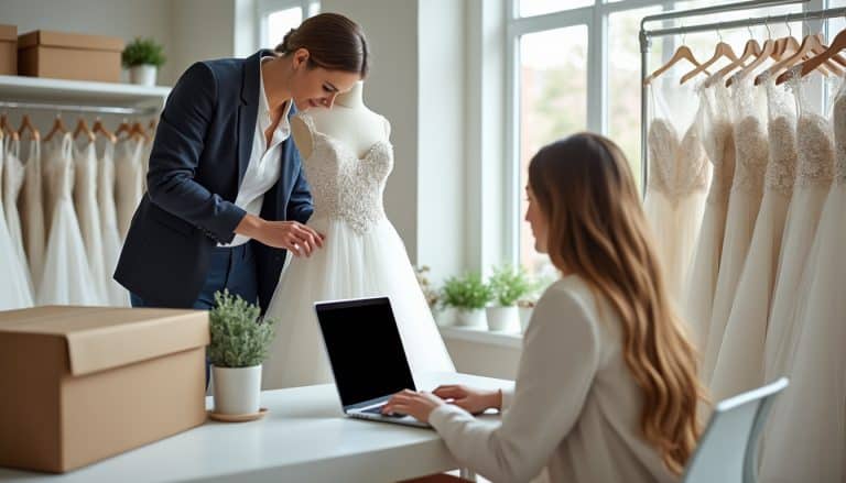Déstockage robe de mariée en ligne : comment fonctionne l'opération