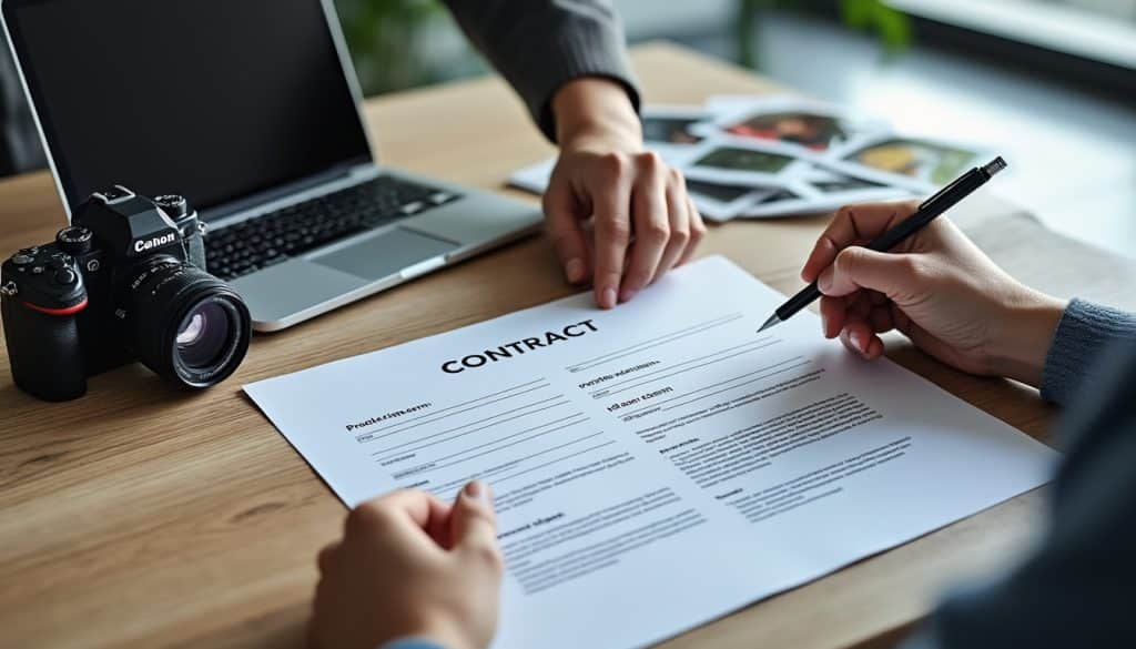 Droits sur les photos : ce que le contrat doit préciser