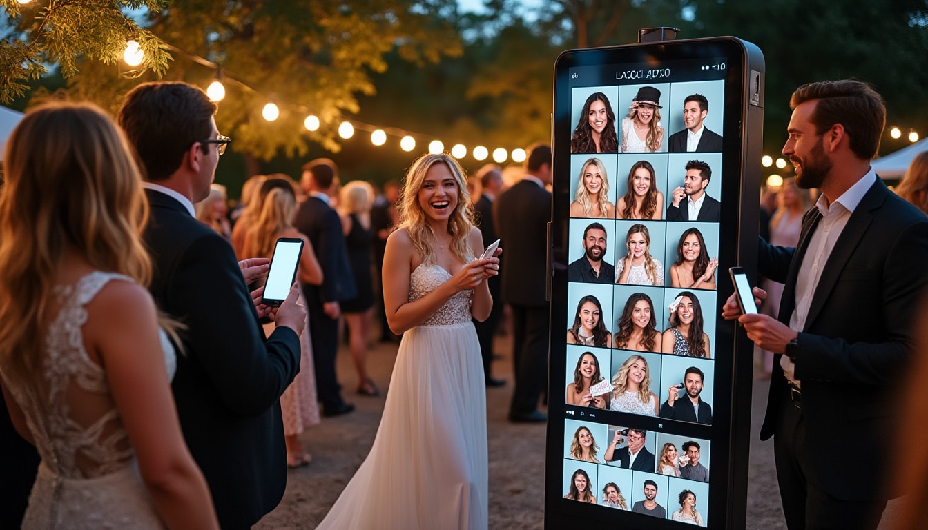 découvrez le prix d’un photobooth et des animations photo, les options disponibles et l’ambiance qu’ils apportent à votre événement.